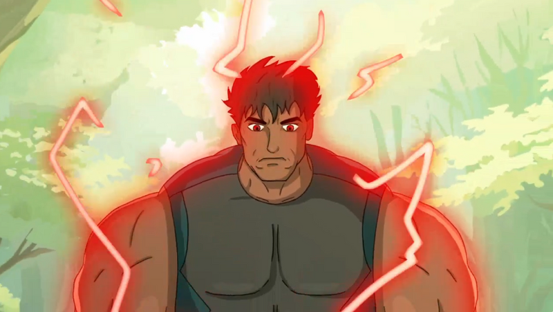 Anime Animation | Hulk vs Blinky: Forest Chase