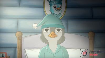 Frame by Frame Animation | Penguin’s Cozy Night at Home
