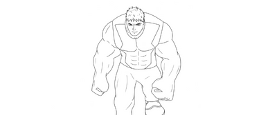 Line Art Animation | Snowman vs Hulk Ultimate Battle