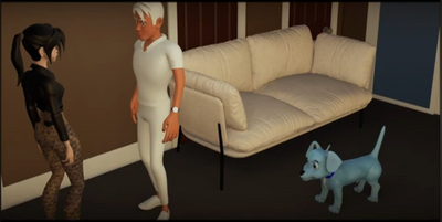 3D Cartoon Animation | Cute Puppy Character