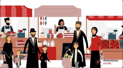 2D Meat Shop Explainer | Customer Experience